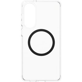 CARE by PanzerGlass Flagship Coque Transparente Samsung Galaxy S25 Edge MagSafe Coque arrière Rigide - Transparent