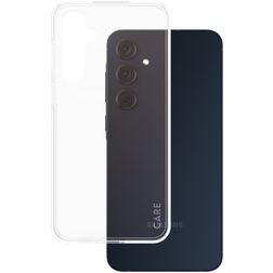CARE by PanzerGlass Fashionable Coque Transparente Samsung Galaxy A55 Coque arrière en TPU Souple - Transparent