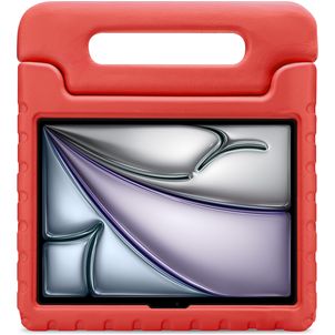 Xccess Kids Guard Coque iPad Air 13 Pouces (2025) Coque de tablette pour enfants avec Poignée Enfants en EVA - Rouge