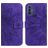 Mobigear Sunflower Housse TCL 305 Etui Porte-Monnaie - Violet