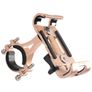 Mobigear Alloy Fixing Support Vélo / Moto Guidon Pince Universel - Or