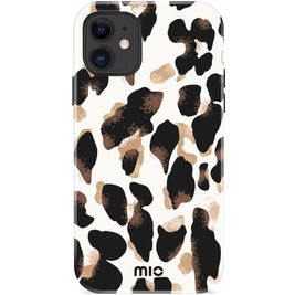 MIO Coque iPhone XR MagSafe Coque arrière Rigide - Leopard