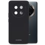Mobilize Rubber Gelly Coque HONOR Magic 7 Coque arrière en TPU Souple - Noir