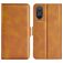 Mobigear Slim Magnet Housse OnePlus Nord CE 4 Lite Etui Porte-Monnaie - Cognac