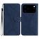 Mobigear Stitch Housse iPhone 17 Pro Etui Porte-Monnaie - Bleu