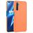 Mobigear Croco Coque Realme X50 Pro Coque arrière Rigide - Orange