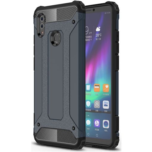 Mobigear Outdoor Coque HONOR Note 10 Coque arrière Rigide Anti-Chocs - Bleu Marin