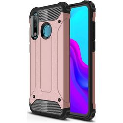 Mobigear Outdoor Coque Huawei P30 Lite Coque arrière Rigide Anti-Chocs - Rose doré