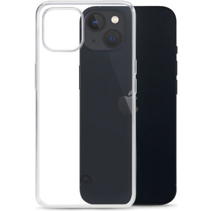 Mobilize Gelly Coque Transparente iPhone 13 Mini Coque arrière en TPU Souple - Transparent