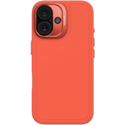 Decoded Stacks Coque iPhone 16 MagSafe Coque arrière en Silicone - Tangerine