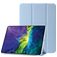 Mobigear Tri-Fold Gel iPad 11 (2025) TPU / Similicuir Étui - Bleu