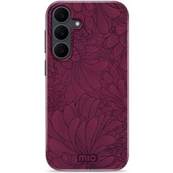 MIO Samsung Galaxy S25 FE MagSafe Plastique rigide Coque arrière - Berry Blooms