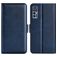 Mobigear Slim Magnet Housse TCL 30 Etui Porte-Monnaie - Dark Blue