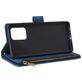 Mobigear Zipper Housse Samsung Galaxy S10 Lite Etui Porte-Monnaie - Bleu