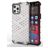 Mobigear Honeycomb Coque iPhone 13 Pro Max Coque arrière Rigide Anti-Chocs - Blanc