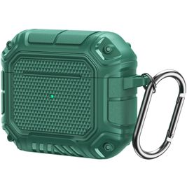 Mobigear Armor Coque Apple AirPods 3 Coque en Silicone Souple - Vert Mobigear Armor Coque Apple AirPods 3 Coque en Silicone Souple - Vert