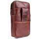 Mobigear Etui de ceinture (max 17 cm x 10,5 cm) - Pochette de ceinture - Holster - Marron