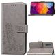 Mobigear Clover Housse Sony Xperia 1 Etui Porte-Monnaie - Gris