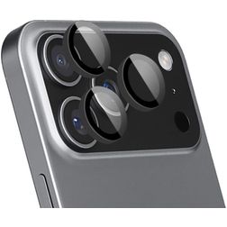 Mobiparts iPhone 17 Pro Verre trempé Protection Objectif Caméra - Compatible Coque - Noir