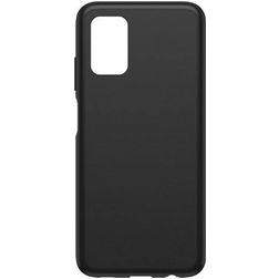 OtterBox React Coque Samsung Galaxy A03s Coque arrière en TPU Souple Anti-Chocs - Noir