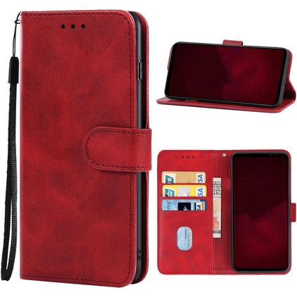 Mobigear Wallet Housse ASUS ROG Phone 6 Pro Etui Porte-Monnaie - Rouge