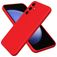 Mobigear Colors Coque Samsung Galaxy A35 Coque arrière en Silicone - Rouge