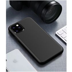 Mobigear Bio Coque iPhone 11 Pro Max Coque arrière en Eco-Friendly - Noir