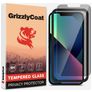GrizzlyCoat Easy Fit AntiSpy iPhone 13 Mini Verre trempé Protection d'écran Confidentialité - Compatible Coque + Cadre d'installation