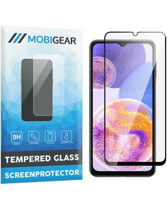 Mobigear Premium Samsung Galaxy A23 Verre trempé Protection d'écran - Compatible Coque - Noir