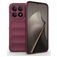 Mobigear Bumpy Xiaomi 15T TPU souple Coque arrière - Wine Red