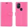 Mobigear Classic OnePlus Nord N10 5G Étui Portefeuille - Magenta