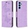 Mobigear Butterfly Housse Samsung Galaxy A54 Etui Porte-Monnaie - Violet