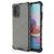 Mobigear Honeycomb Coque Xiaomi Redmi Note 10S Coque arrière Rigide Anti-Chocs - Noir