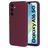 Mobiparts Coque Samsung Galaxy A16 Coque arrière en Silicone - Plum Red