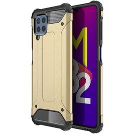 Mobigear Outdoor Coque Samsung Galaxy M32 4G Coque arrière Rigide Anti-Chocs - Or