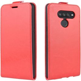 Mobigear LG K50s Étui à rabat - Rouge