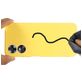 Mobigear Rubber Touch Coque OPPO A17 Coque arrière en Silicone - Jaune