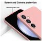 Mobigear Rubber Touch Coque Samsung Galaxy S24 FE Coque arrière en Silicone - Rose