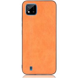 Mobigear Stitch Coque Realme C11 (2020) Coque arrière - Orange