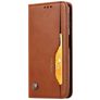 Mobigear Card Set Housse Samsung Galaxy A30s Etui Porte-Monnaie - Marron