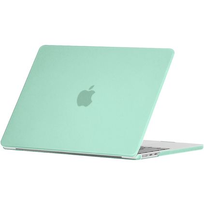 Mobigear Matte MacBook Air 13 Pouces (2022-2026) Coque - Vert - Model A2681 / A3113 / A3240 / A3449