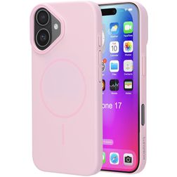 Mobiparts Slim Line iPhone 17 MagSafe Plastique rigide Coque arrière - Blush Pink