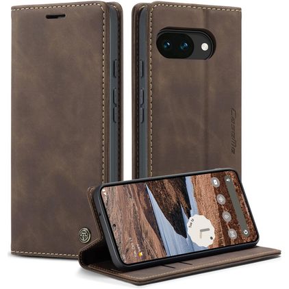 CaseMe 013 Housse Google Pixel 10a Etui Porte-Monnaie - Coffee