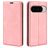 Mobigear Retro Slim Housse Google Pixel 10 Etui Porte-Monnaie - Rose