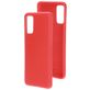 Mobiparts Coque Samsung Galaxy S20 Coque arrière en Silicone - Scarlet Red