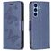 Mobigear Butterfly Housse Samsung Galaxy A54 Etui Porte-Monnaie - Bleu