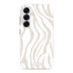 MIO Coque Samsung Galaxy S25 MagSafe Coque arrière Rigide - Sandy Zebra
