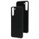 Mobiparts Coque Samsung Galaxy S21 Plus Coque arrière en Silicone - Noir
