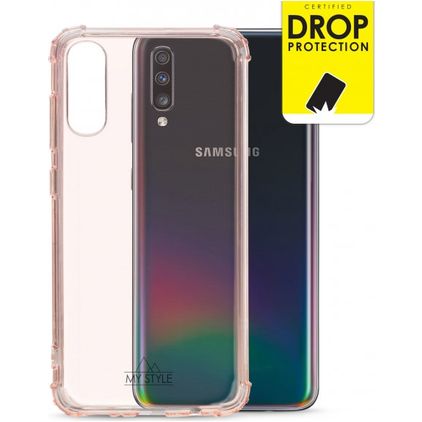 My Style Protective Coque Samsung Galaxy A70 Coque arrière en TPU Souple Anti-Chocs - Soft Pink