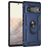 Mobigear Armor Ring Coque Google Pixel 6 Pro Coque arrière Rigide Anti-Chocs avec Anneau-Support - Bleu